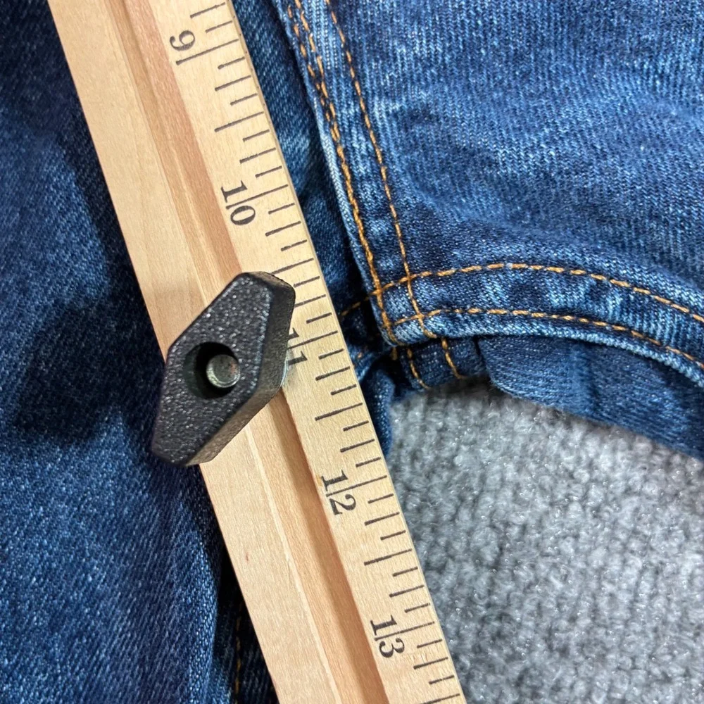 Levi's 505 Regular Fit Jeans Mens 34x29 Blue Straight Leg Denim Classic Zip Fly